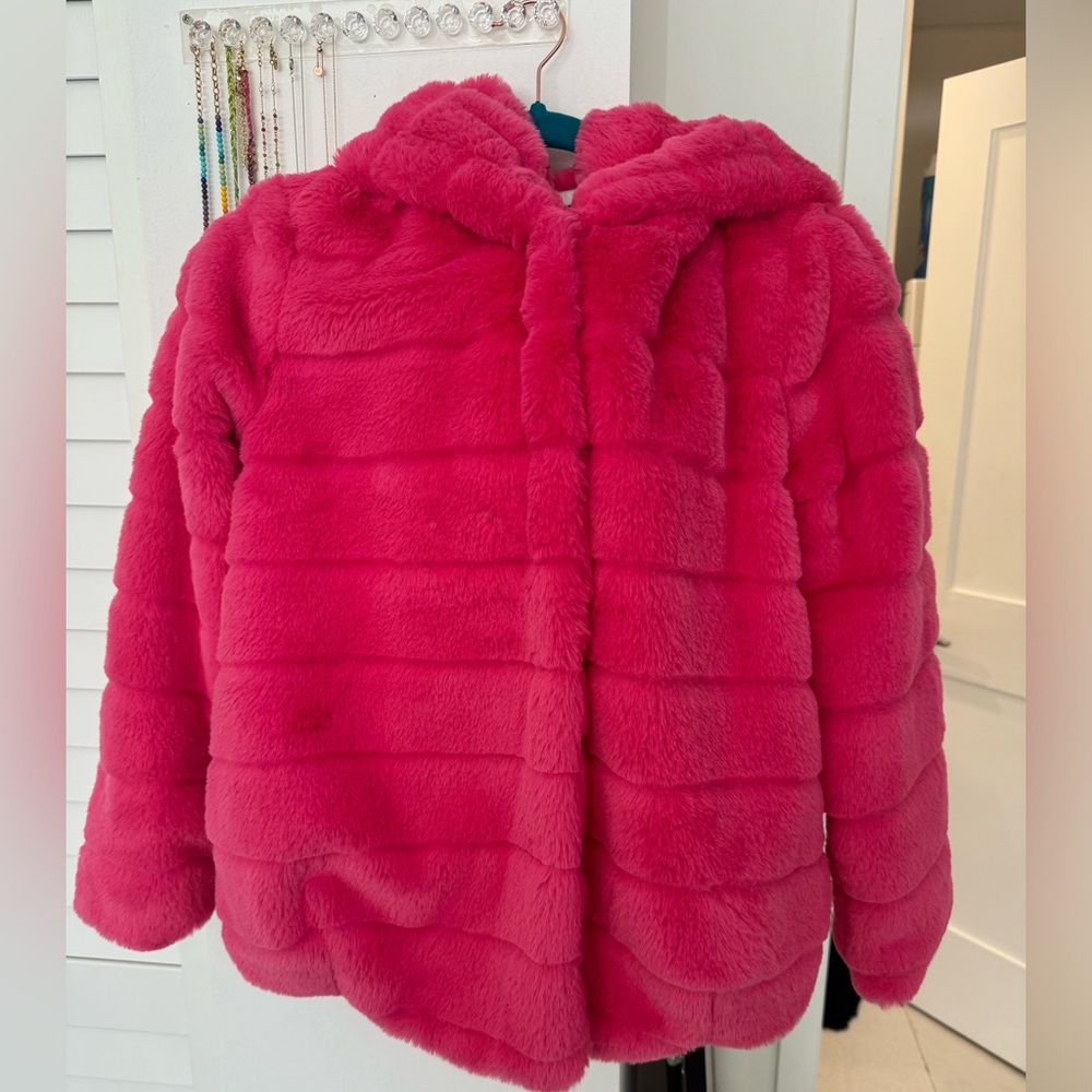 Apparis faux fur coat